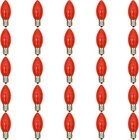 Abeja 25 Pack Led Christmas Light BULBSC9 Orange Shatterproof Open. Price: $14.25.