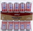 Kurt Adler Indoor/outdoor String 10-LIGHT Set, Vintage Budweiser Cans, 11.5' New. Price: $27.04.