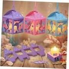 Simgoing Sets Lanterns Crafts With Led Candles Tissue Paper 12 Mermaid New. Price: $30.99.