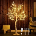 Lighted White Twig Tree With Fairy Lights 4FT 150 Led For Christmas Home New. Price: $86.99.