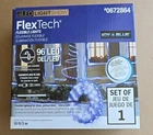 Gemmy Lightshow Flextech 96 Led String 10FT Icy Blue 20K Hrs Nib 0672864 New. Price: $39.99.