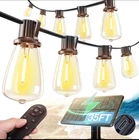 Addlon 35FT Solar String Lights Outdoor, IP54 Waterproof Powered With Remo New. Price: $20.39.