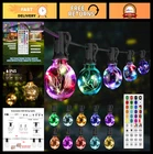 30FT Color Changing Led Outdoor String Lights, G40 Globe Patio 128 Modes New. Price: $71.99.