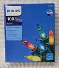 Philips 100 Led Mini Lights Multicolor With Green Wire Indoor/outdoor New. Price: $16.19.