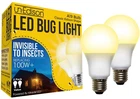 Un-edison A19 Led Bug Light Replaces 100W Yellow Spectrum E26 Medium Outdoor New. Price: $40.40.