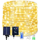 Kushopfast 50FT 500LED Solar Rope Lights Outdoor Waterproof String 8 Modes New. Price: $93.07.