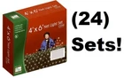 (24) Noma 48950-88 Holiday Wonderland 150 Ct 4' X 6' Clear Net Christmas Lights New. Price: $459.90.