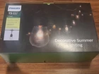 Philips 28' Feet Edison Outdoor String Lights 15 S14 Bulbs New. Price: $44.99.