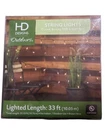 100 String Lights - Hd Designs Outdoors 33 Feet Indoor/outdoor Clear Bulbs New. Price: $18.99.
