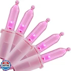 Yuletime Pink Led Christmas Lights With Wire, 33 Ft 100 Coun New. Price: $44.99.