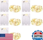 Minetom 5-PACK 7FT 20 Led Battery Operated Fairy String Lights W/ Timer New. Price: $23.98.