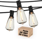 Damaing Outdoor String Led 100 Ft Patio LIGHTS,52 ST38 Shatterproo New. Price: $57.17.