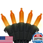 Orange Halloween Led String Lights - 2 Pack, 100 Count, 35.3FT, Ul Certified New. Price: $71.03.