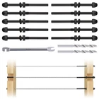 Riayer 10 Pack T316 Stainless Steel Black Cable Railing Kit, 1/8" Swage Threa... New. Price: $13.22.