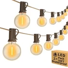 Vocevos 100FT 2PACK Outdoor String Lights Led Outside Waterproof Patio Ba New. Price: $57.53.