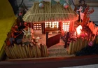 Vintage Hawaiian Village Bamboo Palm Tree Tiki Bar Lamp Light Works! Used. Price: $189.00.