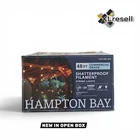 Hampton Bay 24-LIGHT 48 Ft. Plug-in Indoor/outdoor Edison Patio String Wit Open. Price: $34.90.