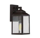 Savoy House 5-340 Bronze/gold Brennan 1-LIGHT Outdoor Wall Sconce New. Price: $161.60.