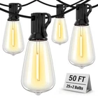 Doukedge Outdoor String Lights Waterproof, Patio 50FT, Warm White New. Price: $28.22.