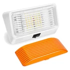 Rv 12V Led-outdoor Exterior Porch Light Clear & Amber Lens With On/off Switch New. Price: $13.99.