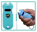 Smart Police Women Mini Stun Gun Flashlight Quick Release Keyring Battery Meter New. Price: $26.25.