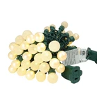 Christmas Lights 50 Led Warm White Pearl G15 Glass Berry,globe String P... New. Price: $17.04.