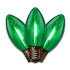 Holiday Bright Lights BU25FLDSC9-TGRA Smooth Transparent Led Bulb 3 In. New. Price: $33.56.