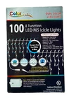 Color Sync 8-FUNCTION 100 Led M5 Icicle Lights Dual Blue, White New. Price: $17.99.