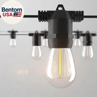 S14 Led Outdoor String Lights, Shatterproof IP65 27FT (maximum 918FT) For Patio New. Price: $33.28.