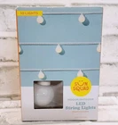 Indoor Outdoor Globe String Lights Weather Resistant 10CT Led New White Wire. Price: $10.99.