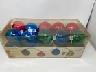 Lidco 20 Blow Mold Globe Party Lights Indoor/outdoor Vintage 3.5" Used. Price: $79.90.