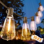 10FT Outdoor String Lights - Waterproof Led Patio Shatterproof ST38 Ed... New. Price: $17.04.