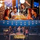 Brightever 100FT Led Outdoor String Lights Patio With 52 Shatterproof G40 Used. Price: $50.96.