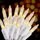 Hishiny Christmas Lights 100 Count Mini Clear White 32FT, New. Price: $23.23.