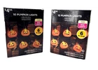 Set Two NEW10 Pumpkin Mini Lights Halloween Indoor/outdoor, 6 Ft. Long-. Price: $13.96.