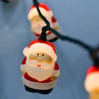 Oviejo Christmas Santa String Lights, 8.5FT, New. Price: $39.99.
