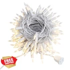 Jinbest 100 Led Warm White Christmas String Lights 35FT Wire Ul Certified New. Price: $34.99.