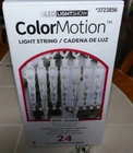 Set Of 24 Gemmy Lightshow Colormotion White Led Icicle - 3723856 New. Price: $59.99.