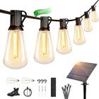 Ohlux 120FT Solar String Lights Outdoor With Remote, 2200K Soft Warm Patio New. Price: $85.05.