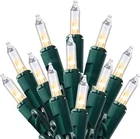 Joiedomi Clear Christmas String INDOOR,100 Lights, Warm White New. Price: $17.84.