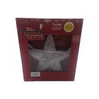 Brite Star Light Up Christmas Tree Topper Plastic With Glitter D Batteries New. Price: $6.87.