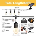Solar String Lights - 48 Ft Led Outdoor Shatterproof, Waterproof New. Price: $49.99.