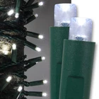 25' Commercial Led Christmas Mini Lights, 50 White Multi Red Green New. Price: $19.99.