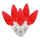 Vickerman 25' Color Box C6 Led Christmas Light Set Red Finish New. Price: $29.99.