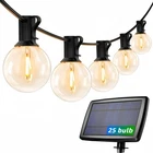 Lepro Solar Outdoor String Patio Bistro Lights, 25FT 26 Led G40 Bulbs,... New. Price: $54.57.