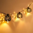 Vigdur Lantern String Lights With 10 Clear G40 Bulbs And Star Plastic Lamp Sh... New. Price: $41.86.