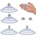 Accencyc Upgraded Large Suction With Screws Upgrade, Transparent New. Price: $14.52.