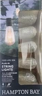 Hampton Bay Outdoor/indoor 10 Ft. Plug-in Incandescent ST40 Bulb String Light New. Price: $21.99.