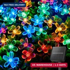 Brightown 60 Led Flower Solar String Lights Outdoor Waterproof Fairy For New. Price: $16.61.