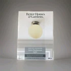Better Homes & Gardens Light Semi Flush Mount Ceiling Frosted Glass Orb Shade Open. Price: $14.54.